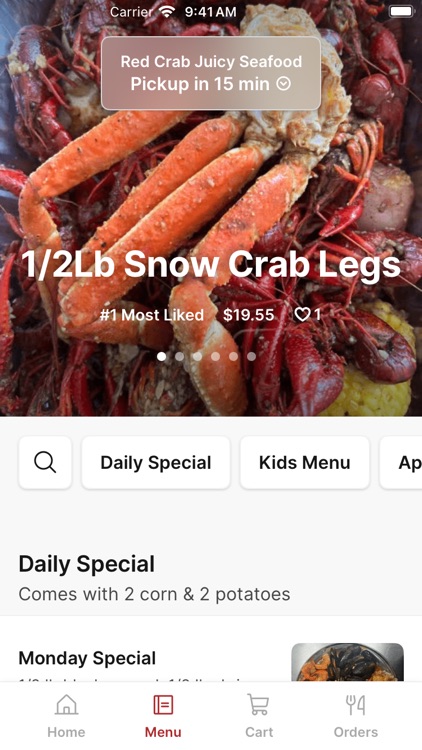 Red Crab Juicy Seafood