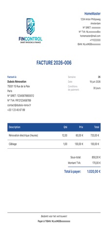 FinControl-Invoice Screenshot 4 of 9