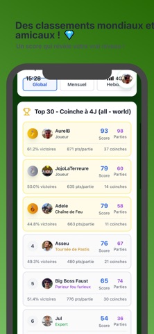 Coinche Royale screenshot
