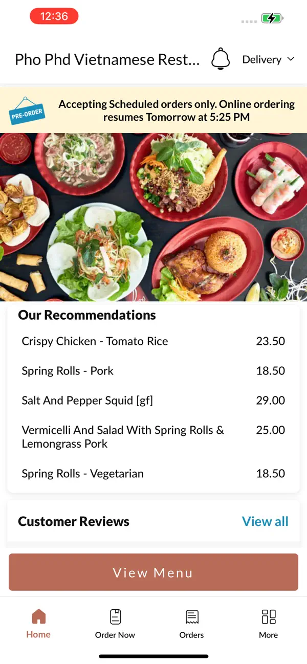 Screenshot #2 pour Pho Phd Vietnamese Restaurant