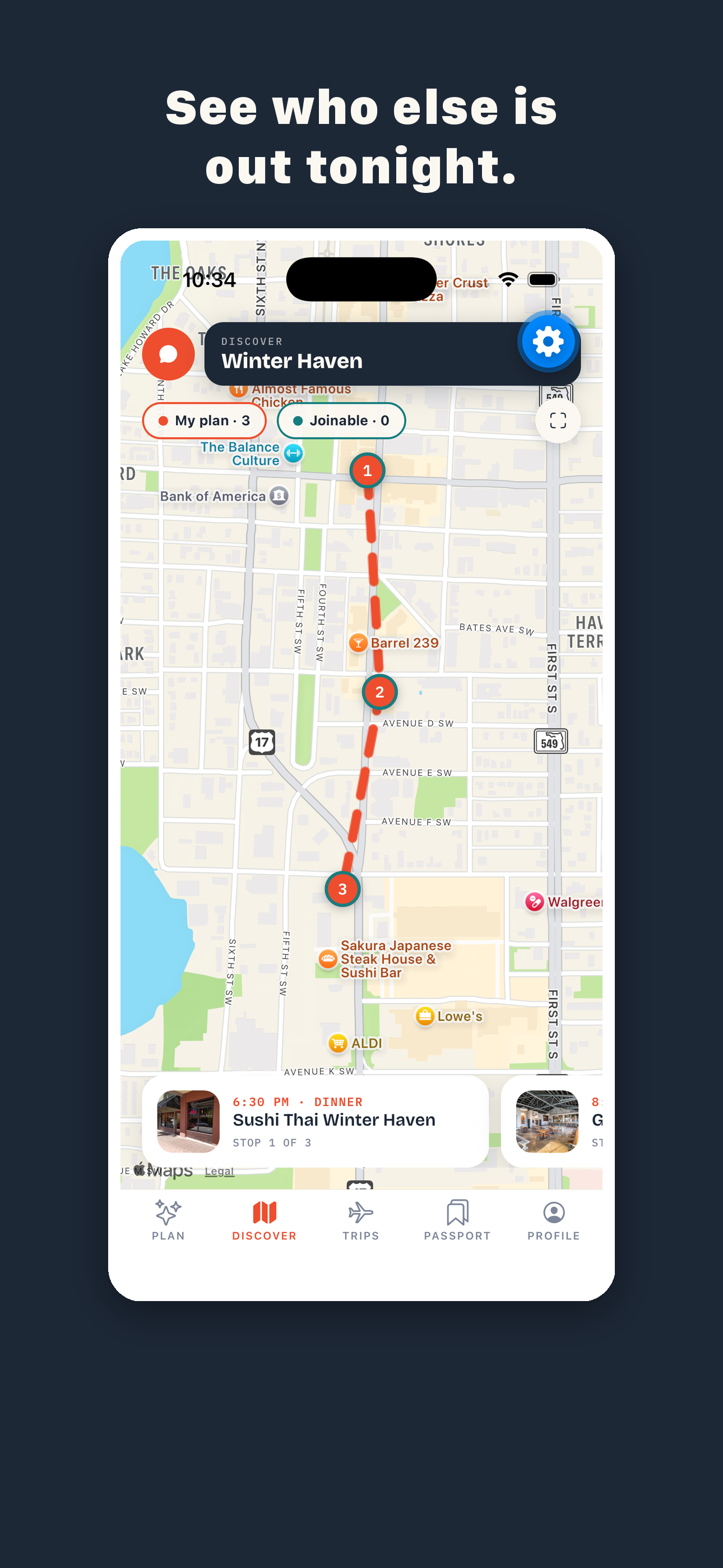 Roam: AI Day & Trip Planner screenshot 2