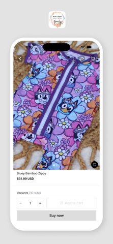 Sew Unique Boutique App screenshot