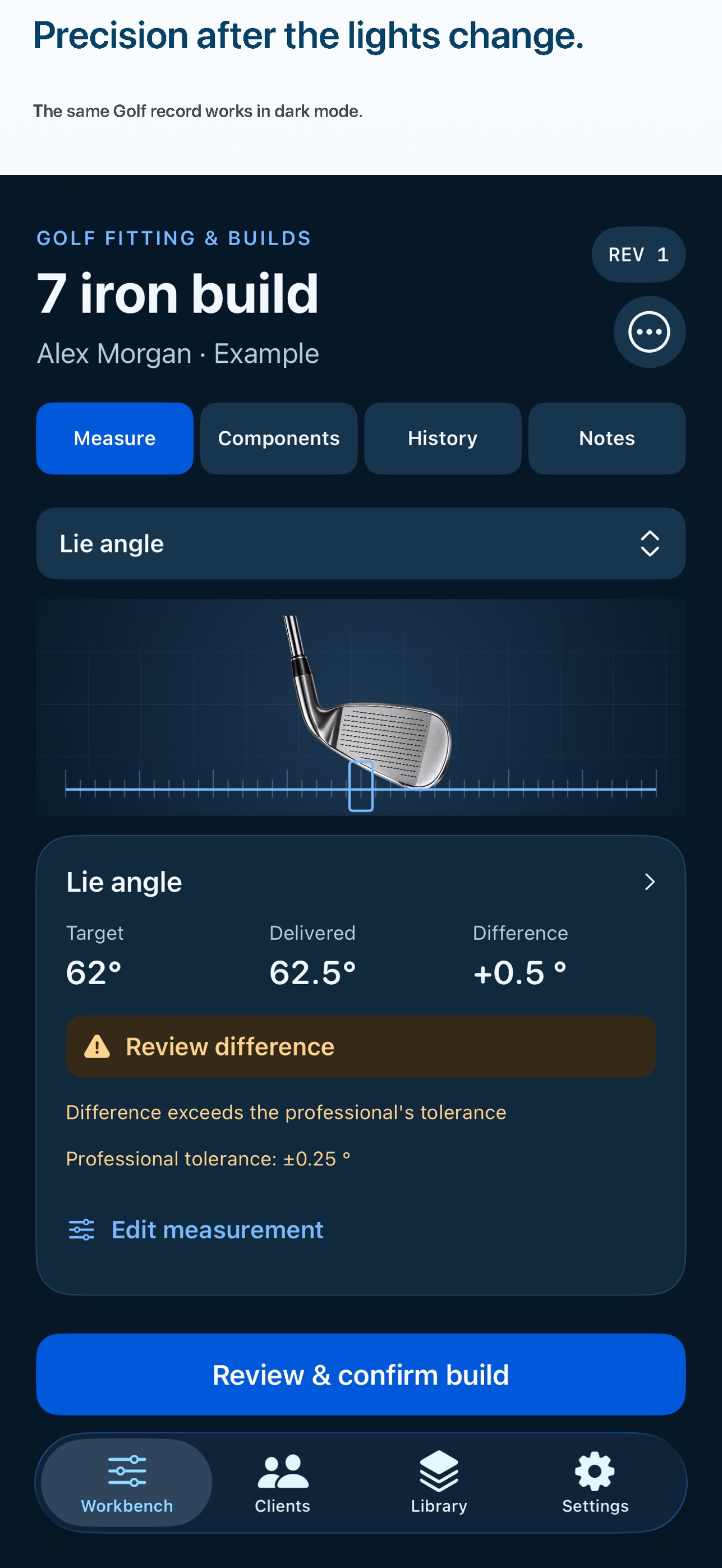 Screenshot 9 of GearTune: Golf & Bike Fit