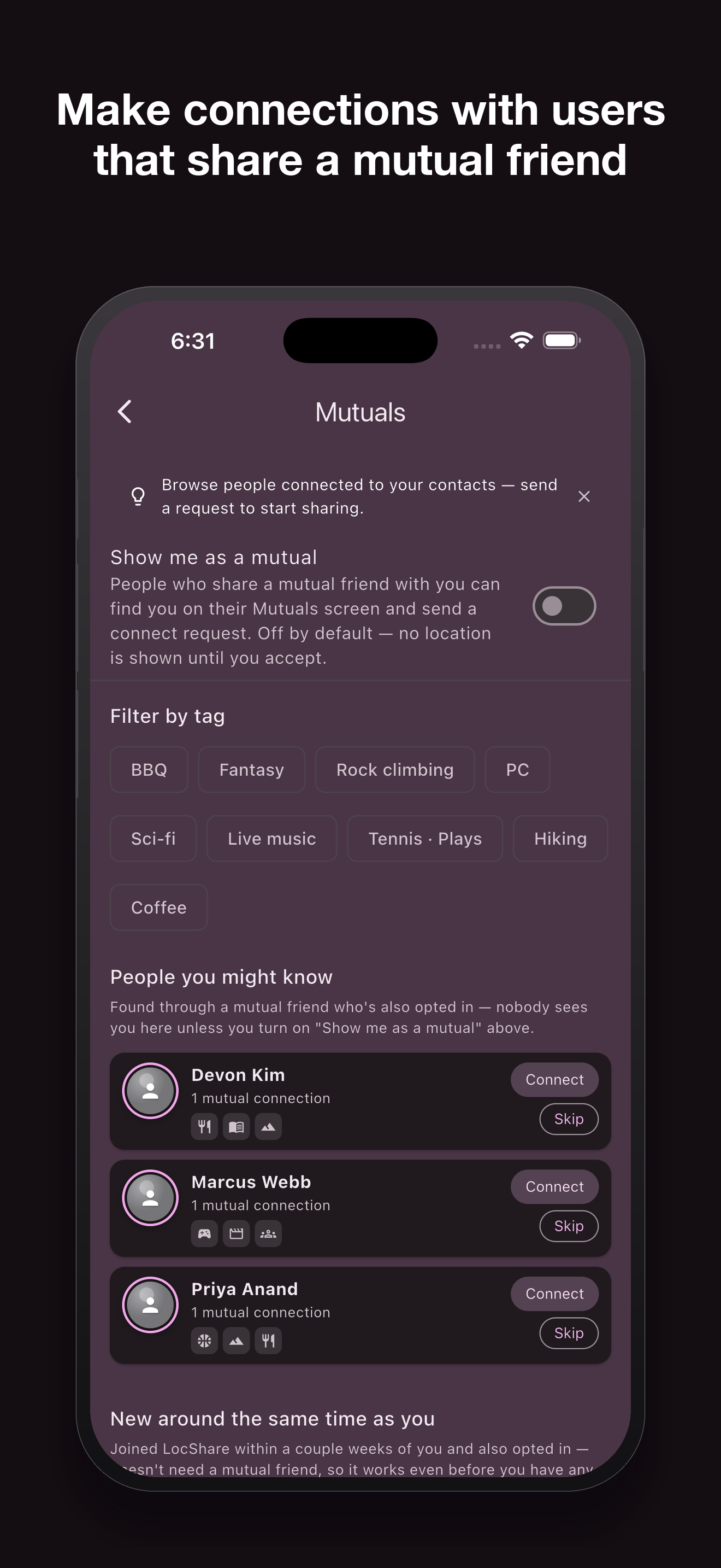 LocShare App screenshot 4