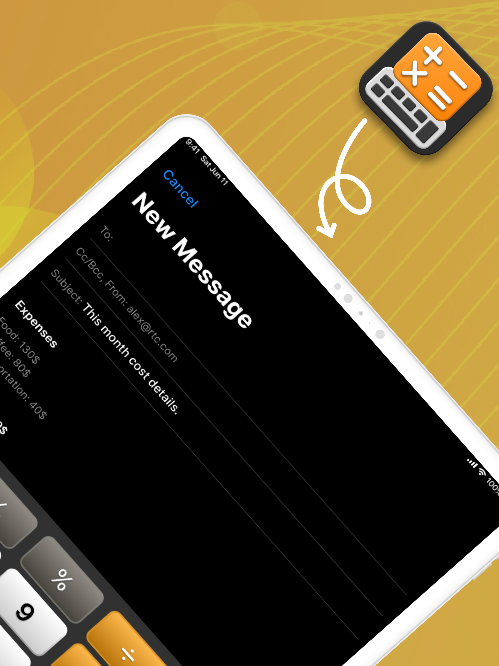 Calculator Keyboard - PCalc screenshot 6