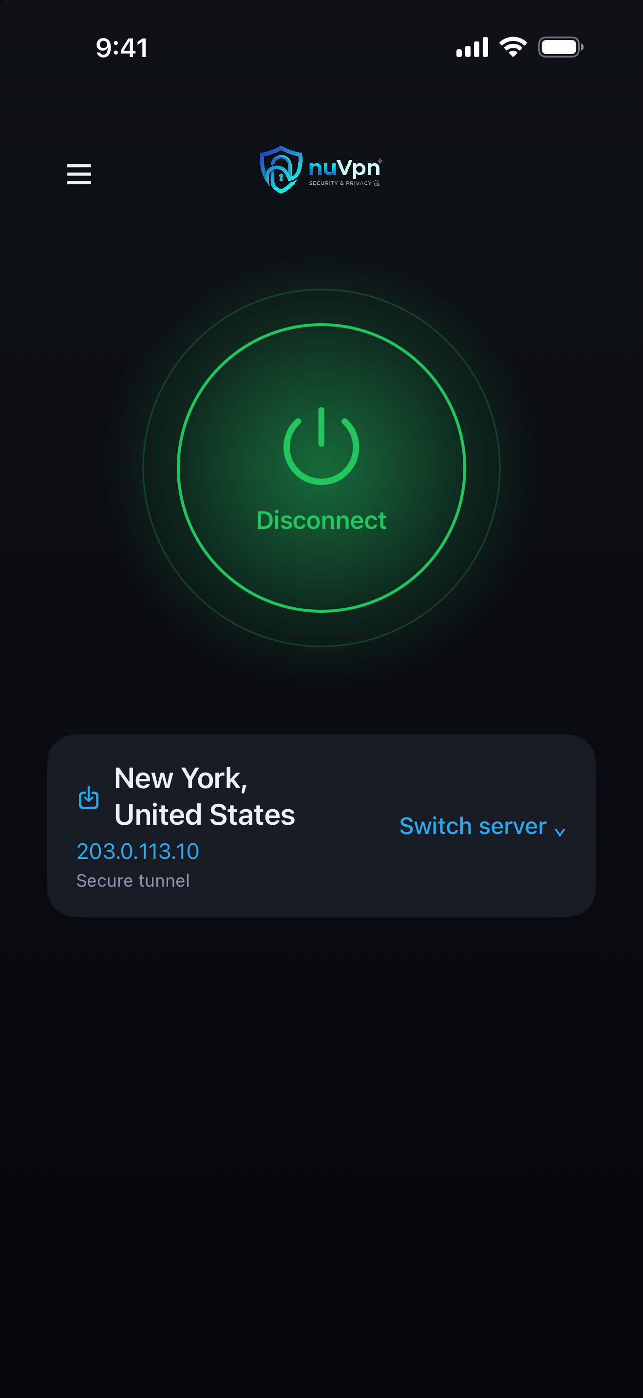 nuVPN — Private & Secure