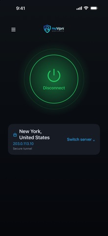 nuVPN screenshot 1