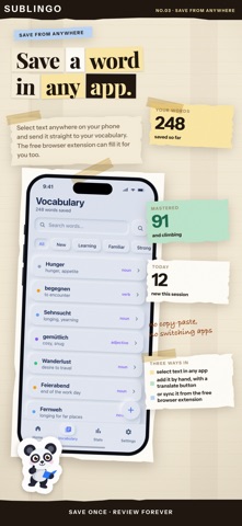 SubLingo: Vocabulary Builder screenshot 3
