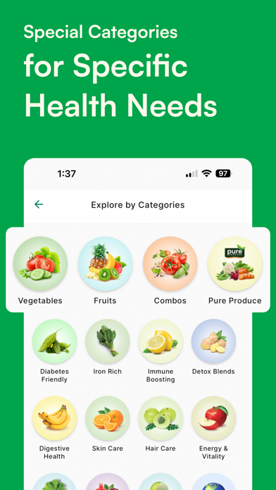 JUST Fresh : Fruit & Vegetable Screenshot
