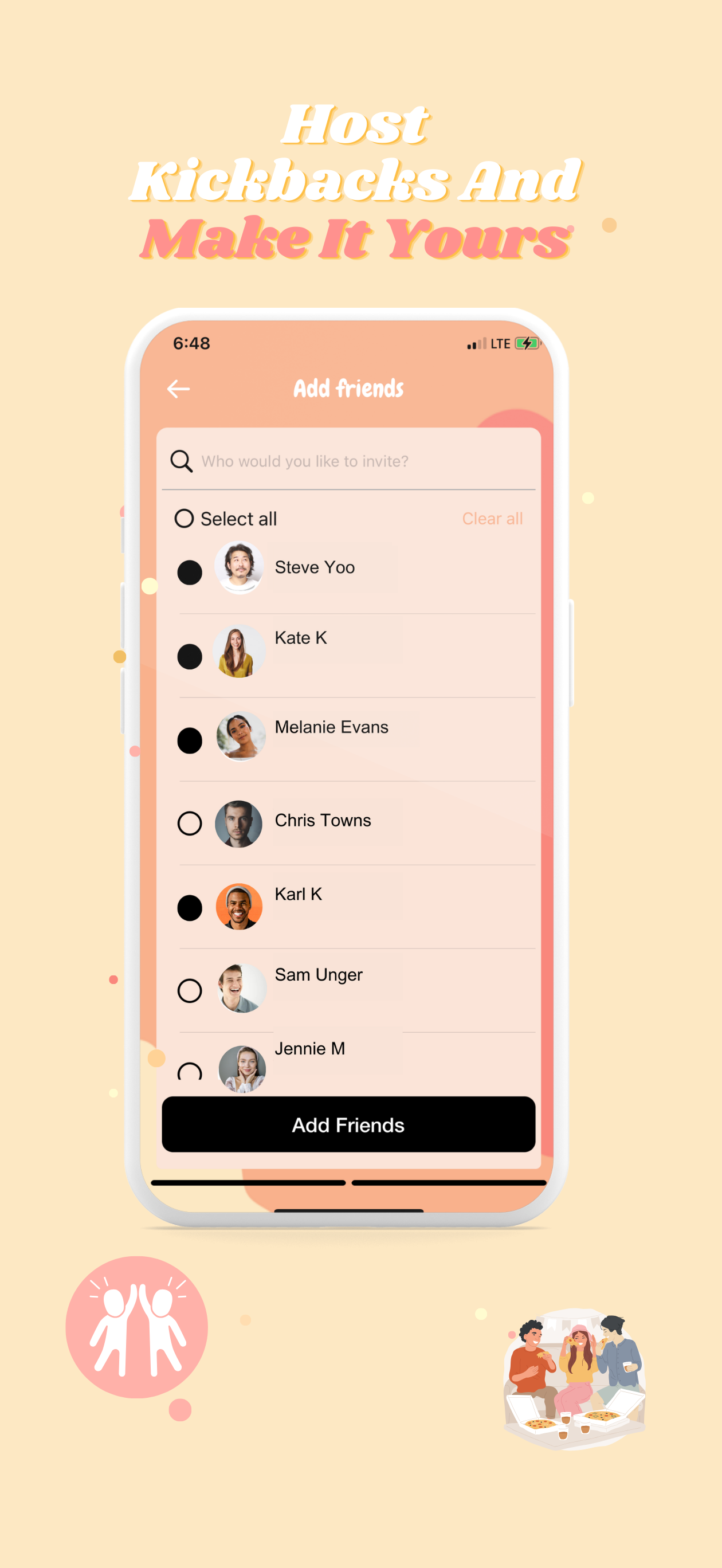 Kickback – Hang Out & Connect