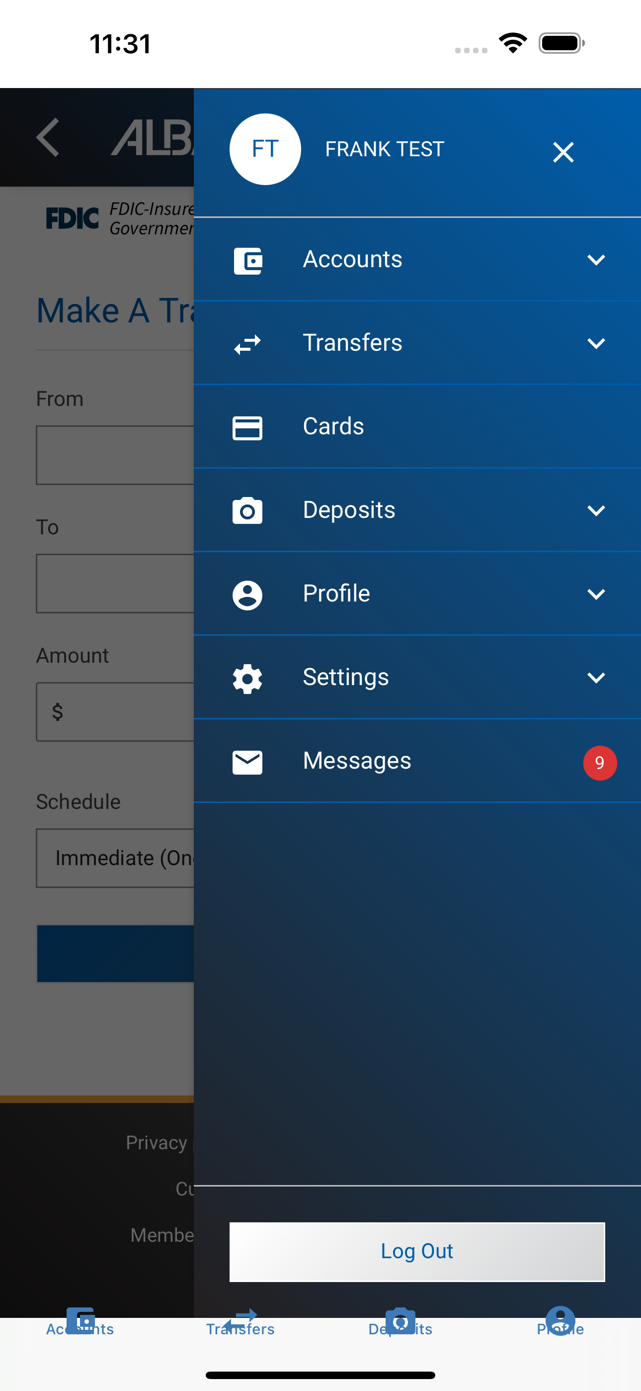 Albany Bank & Trust Co. Mobile screenshot 6