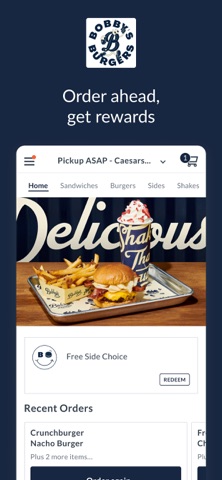 Bobby's Burgers by Bobby Flay iPhone screenshot