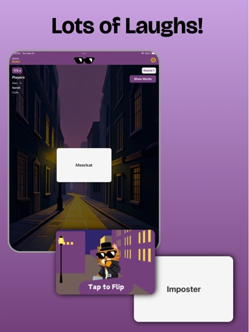 Imposter - Secret Word Game iPad screenshot