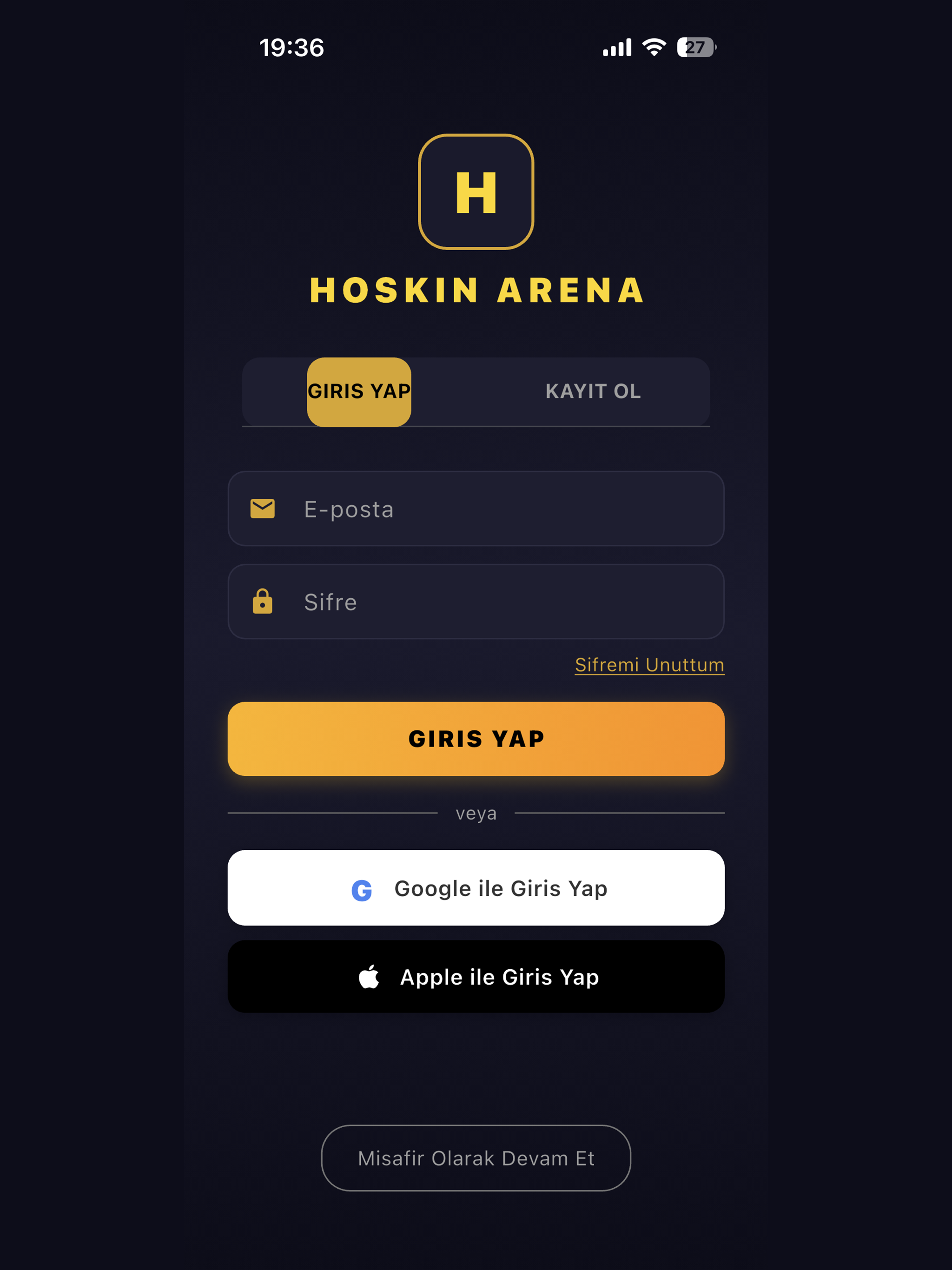 HOŞKİN Arena