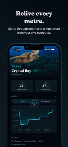 Bloo: Scuba Dive Log Screenshot 9 of 10