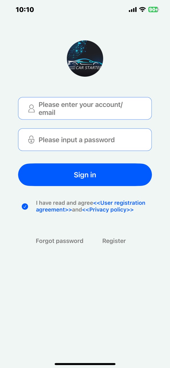 iPhone screenshot