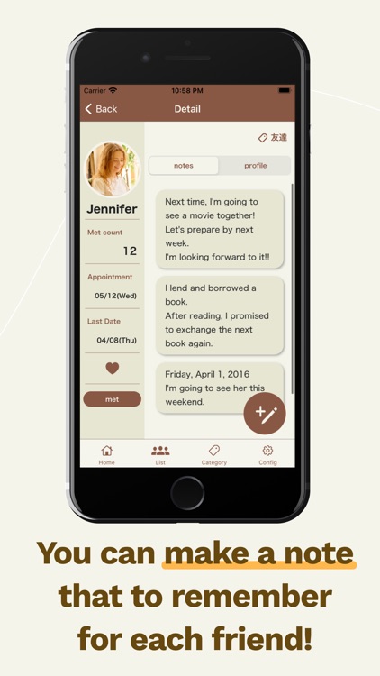 FriendList: birthday & profile screenshot-5