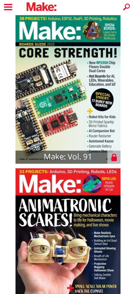 Make: Magazine - Lifestyle App | MWM