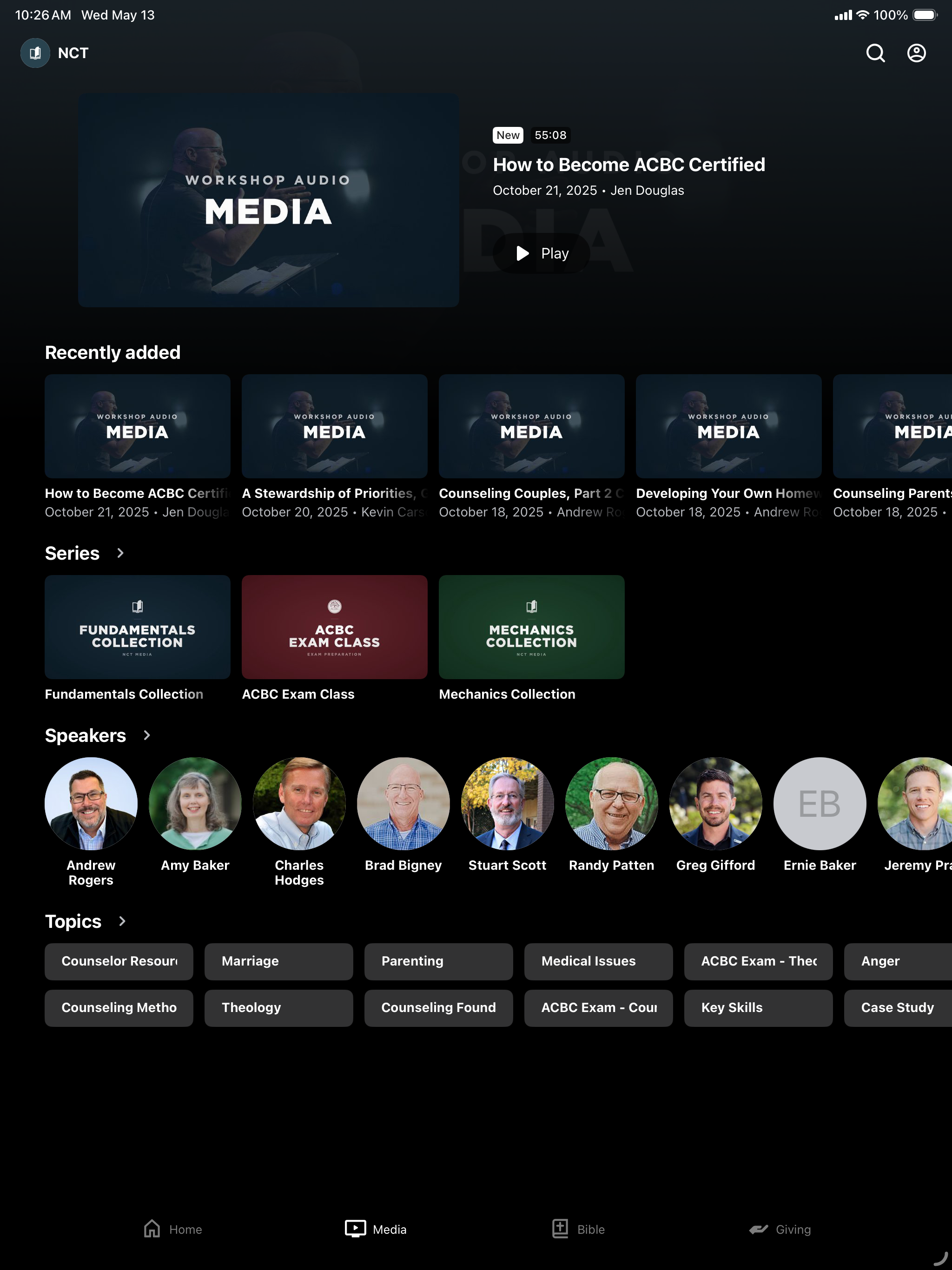 NCT Conference screenshot 5