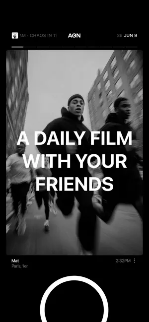 agn: Daily Video with Friends screenshot 1