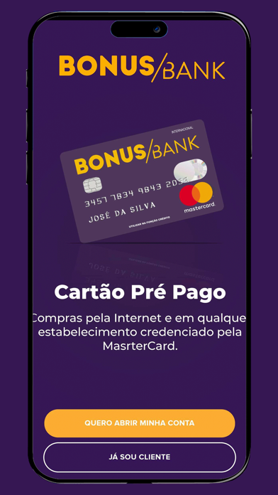 BONUS BANK - NOVO APP Screenshot