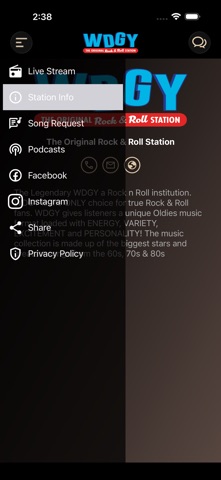 WDGY Radio screenshot