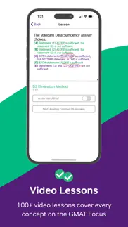 gmat prep & practice - magoosh iphone screenshot 4