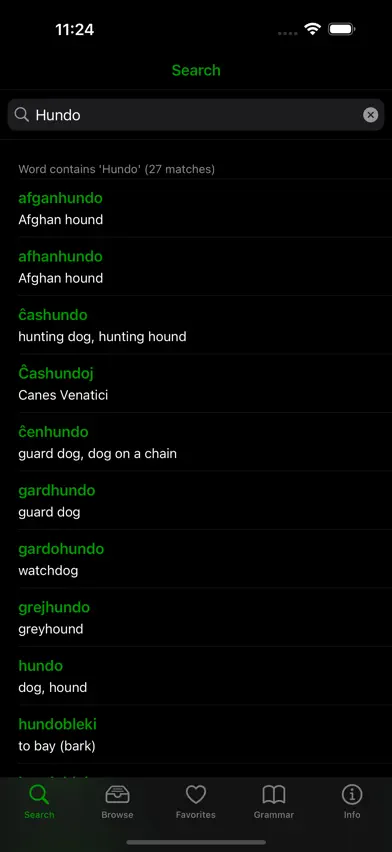 Esperanto screenshot 1