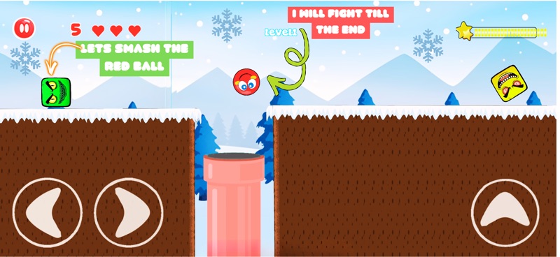 Ball 4 - Red Bounce Ball Hero screenshot 3
