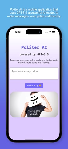 Politer AI Screenshot 1 of 2