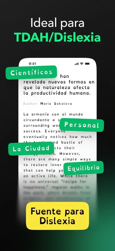 Peech: texto a voz, lector PDF screenshot 7 of 8