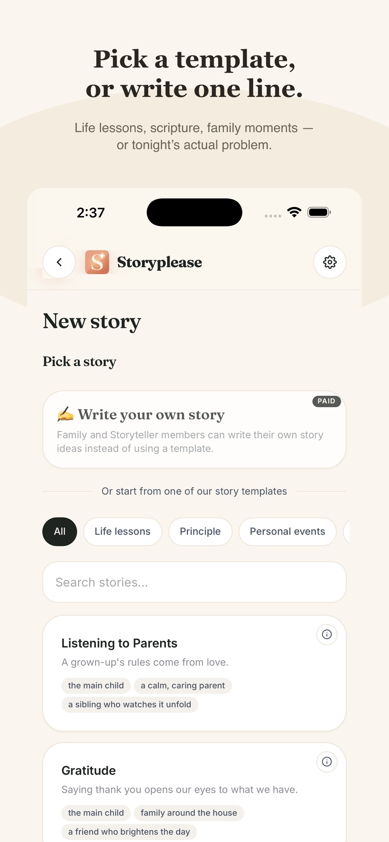 Screenshot 3 of Storyplease: Bedtime Stories