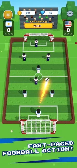 Demolition Football - Foosball screenshot 1