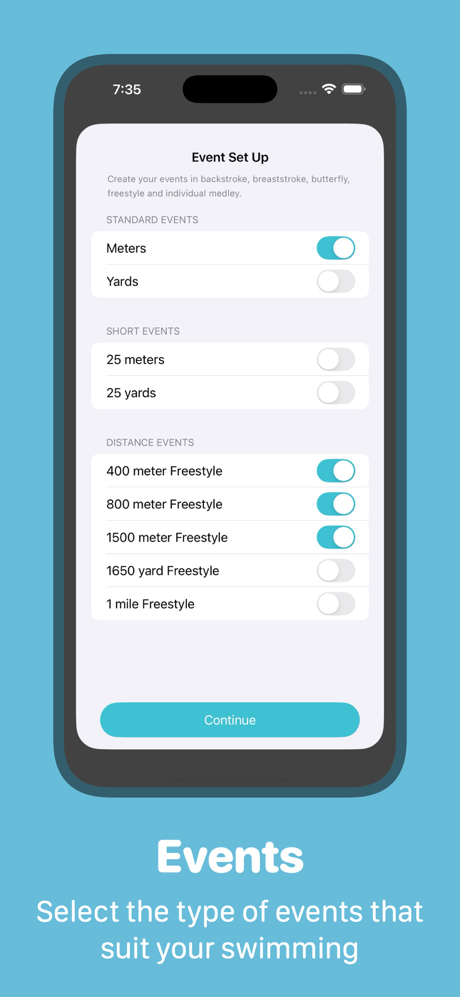 SwimTrackr screenshot 8