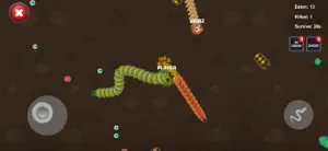 Zombie Slither Worm Snake Game screenshot 1