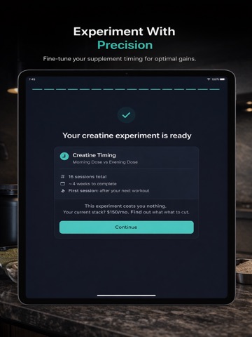 StackLab - Supplement Tracker iPad screenshot