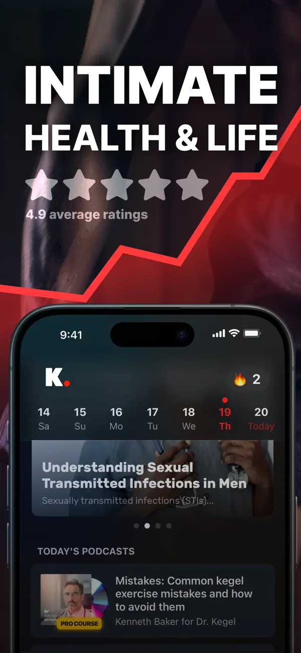 Screenshot #1 pour Kegel Exercises: Men Edition