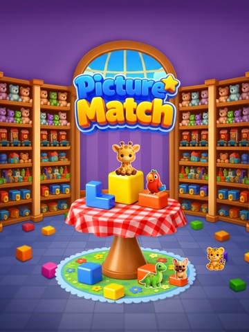 Picture Match - Merge Puzzle iPad screenshot