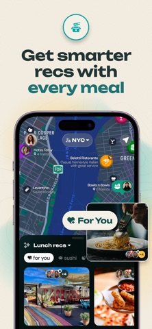 Zest Food & Restaurant Map screenshot