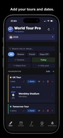 World Tour Pro screenshot