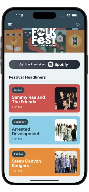 NC Folk Festival Guide screenshot 2