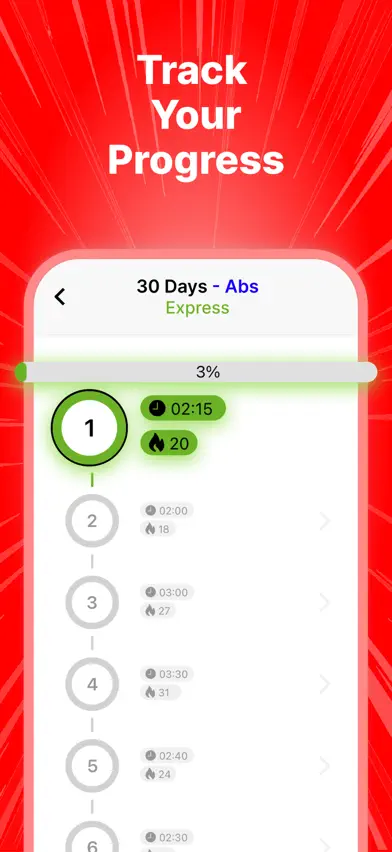 Home Workout: 30 Day Challenge screenshot 4