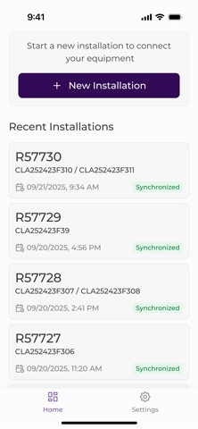 App screenshot