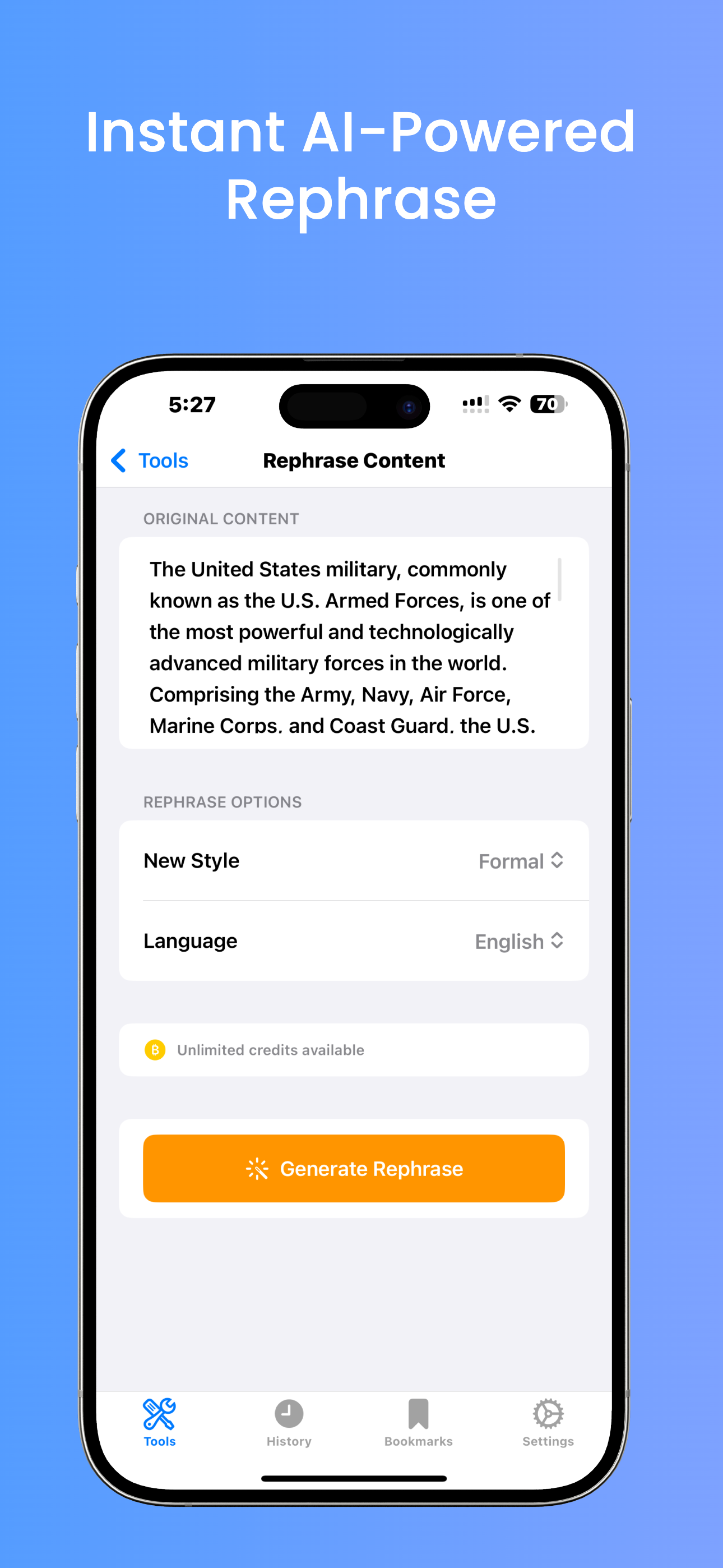 AI Essay Writer - Writing App