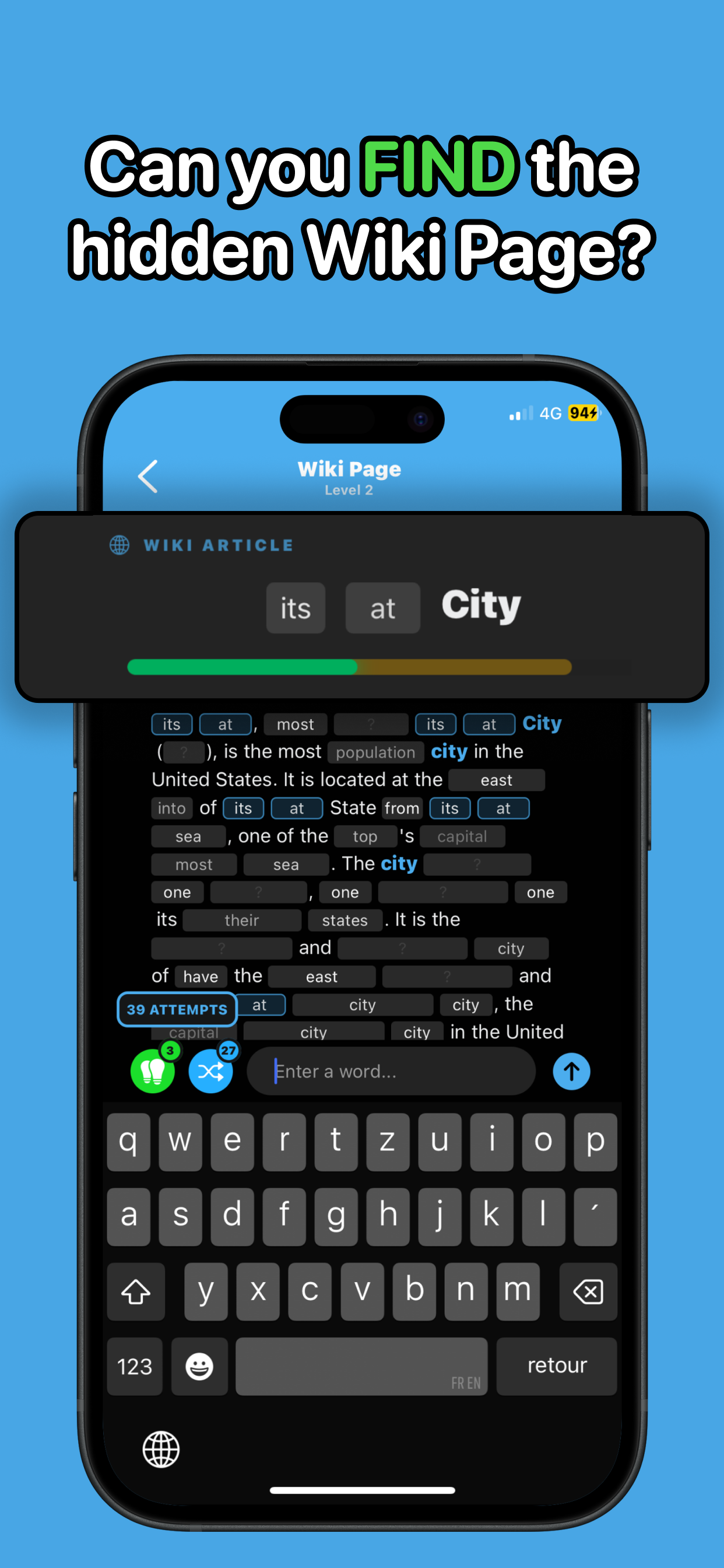 Wordito - Semantic Word Puzzle screenshot 2