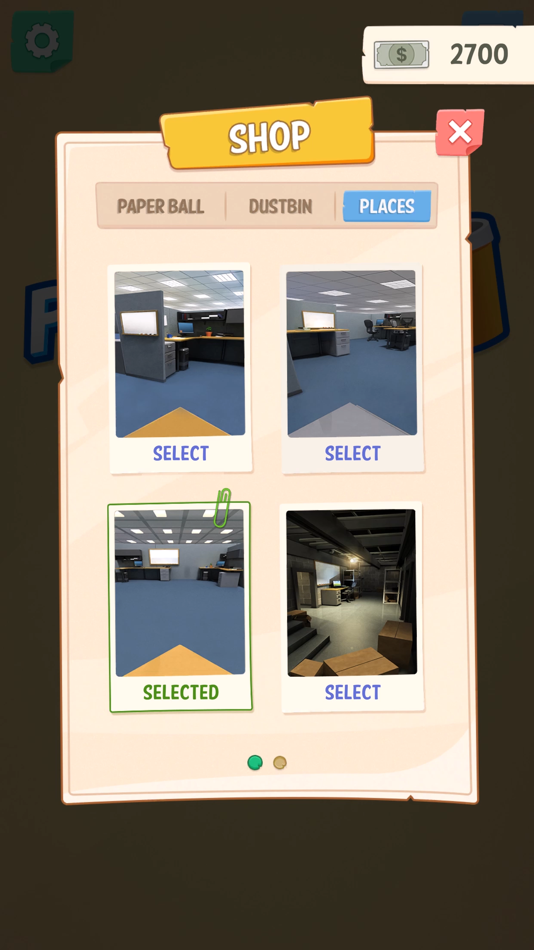 #3. Office Paper Toss (iOS) 来自: Devganiya Dilip