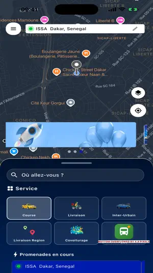 Coxeur – Taxi et Livraison screenshot 2