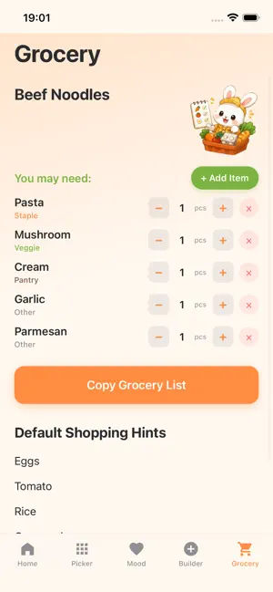 BunRecMeal iPhone screenshot 4