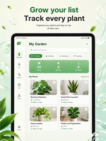 Plant Identifier & Care iPad screenshot