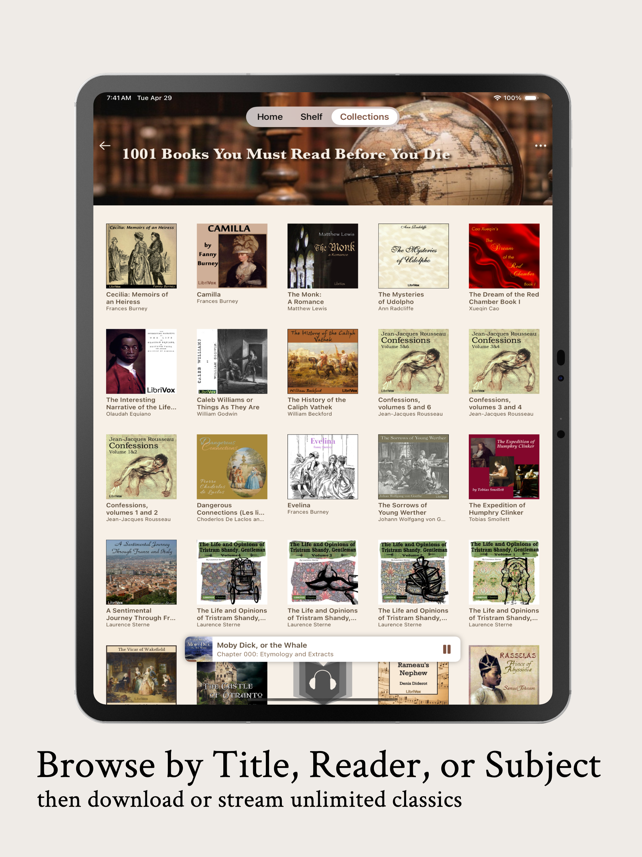 LibriVox Audiobooks Screenshot